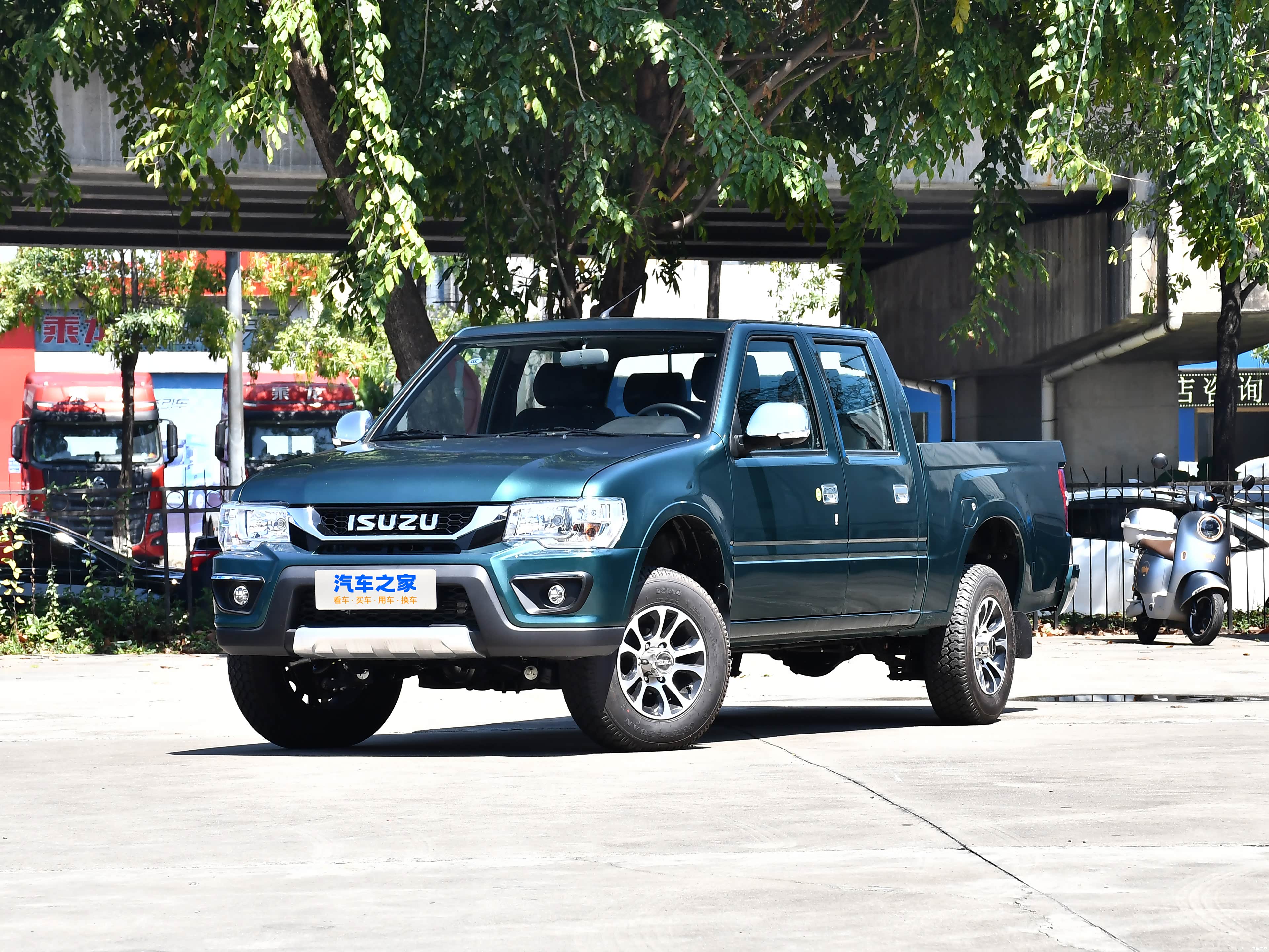 Qingling Isuzu Qing Ling Wu Shi Ling T17 — New Pickup Truck for export from China